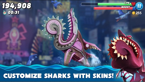 hungry shark world